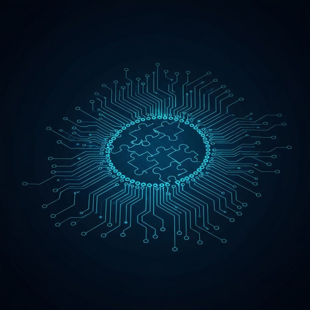 Intelligent automation workflow connecting business systems